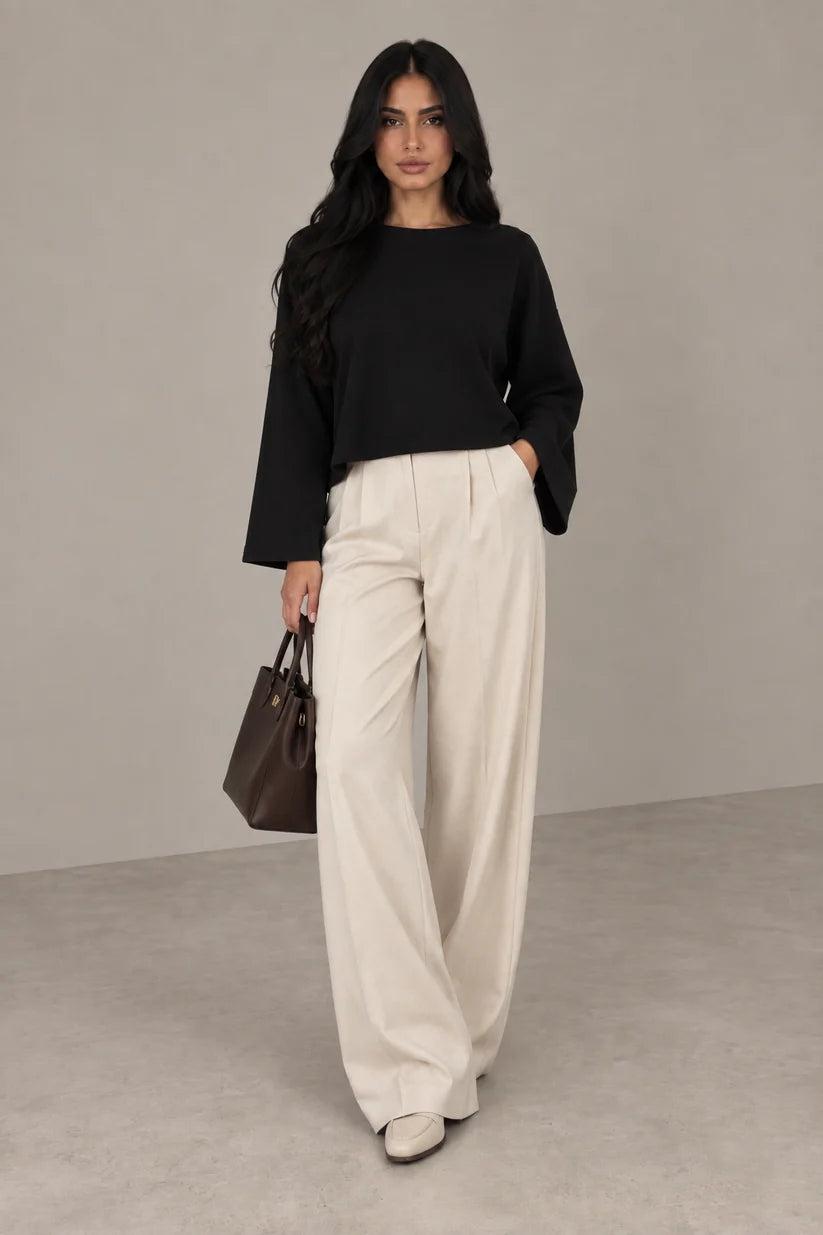 OVERSIZED LONG SLEEVE TOP