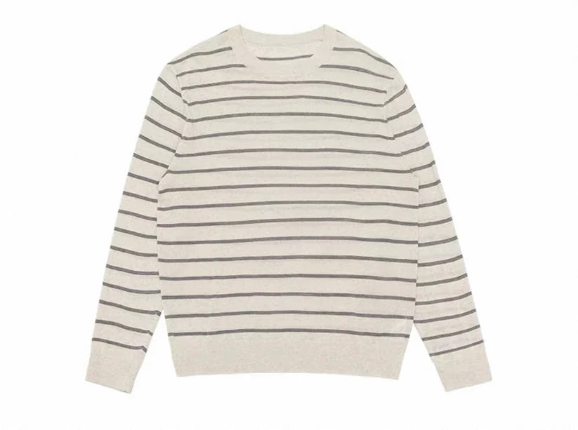 STRIPED KNIT SWEATER