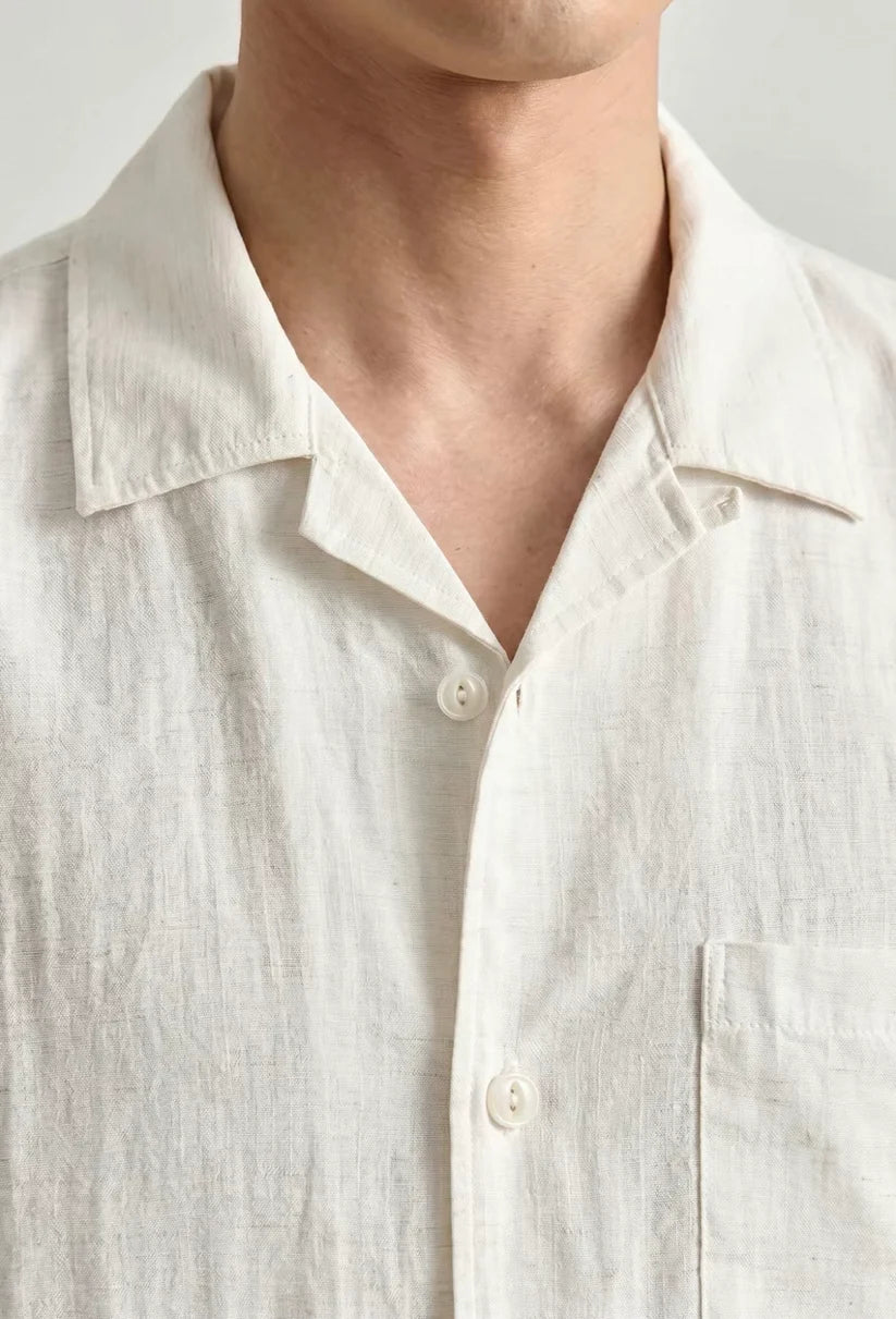 LINEN CAMP SHIRT
