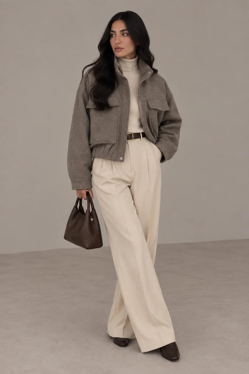 HERRINGBONE JACKET