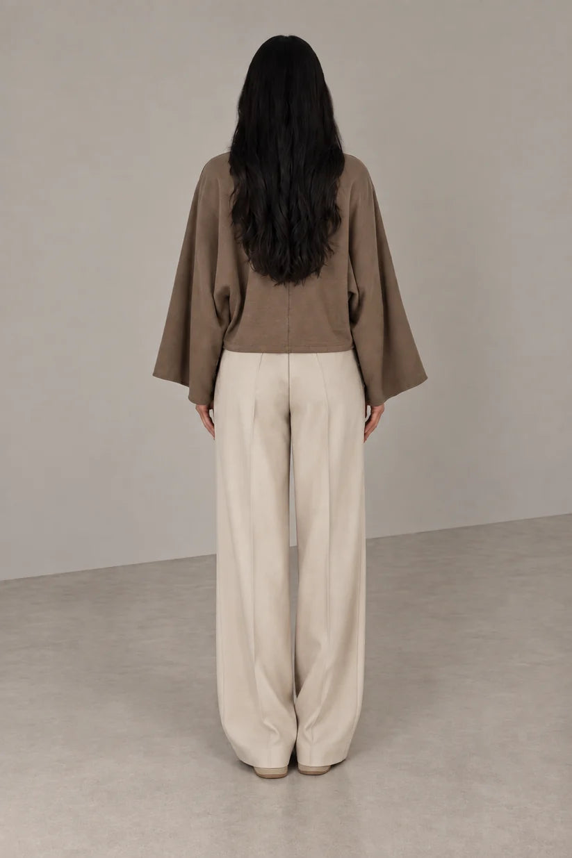OVERSIZED LONG SLEEVE TOP
