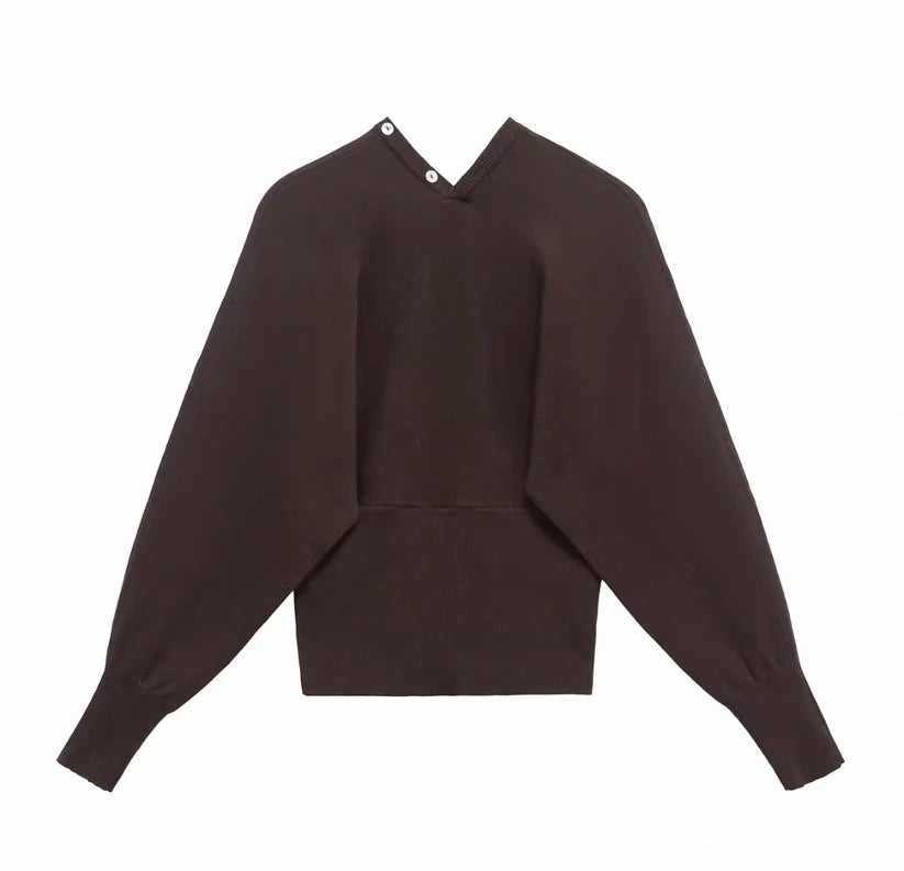 V-NECK CARDIGAN