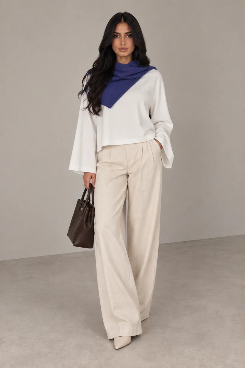 OVERSIZED LONG SLEEVE TOP