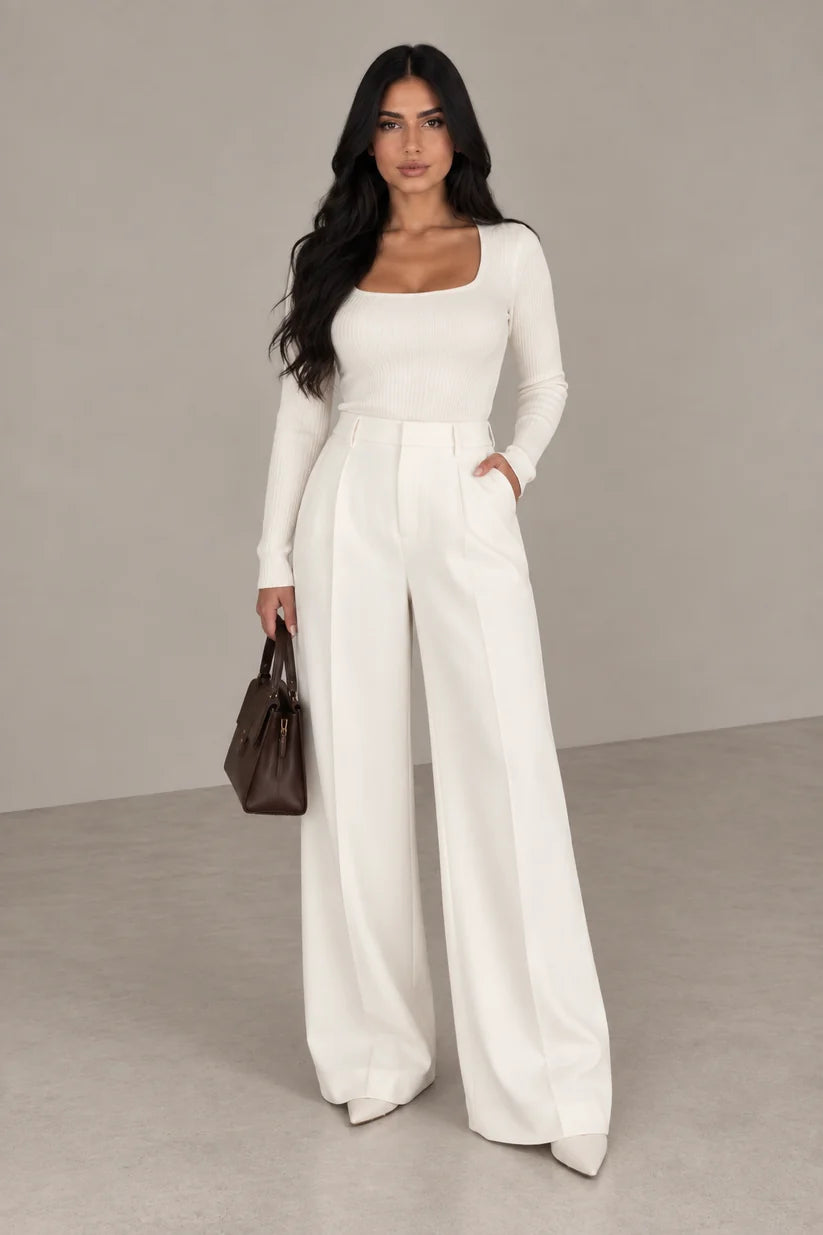 WIDE-LEG TROUSERS