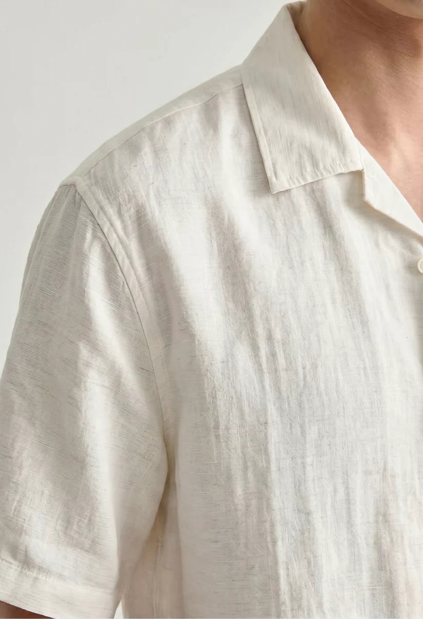 LINEN CAMP SHIRT