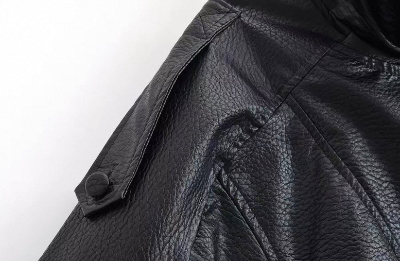 BOMBER LEDERJACKE