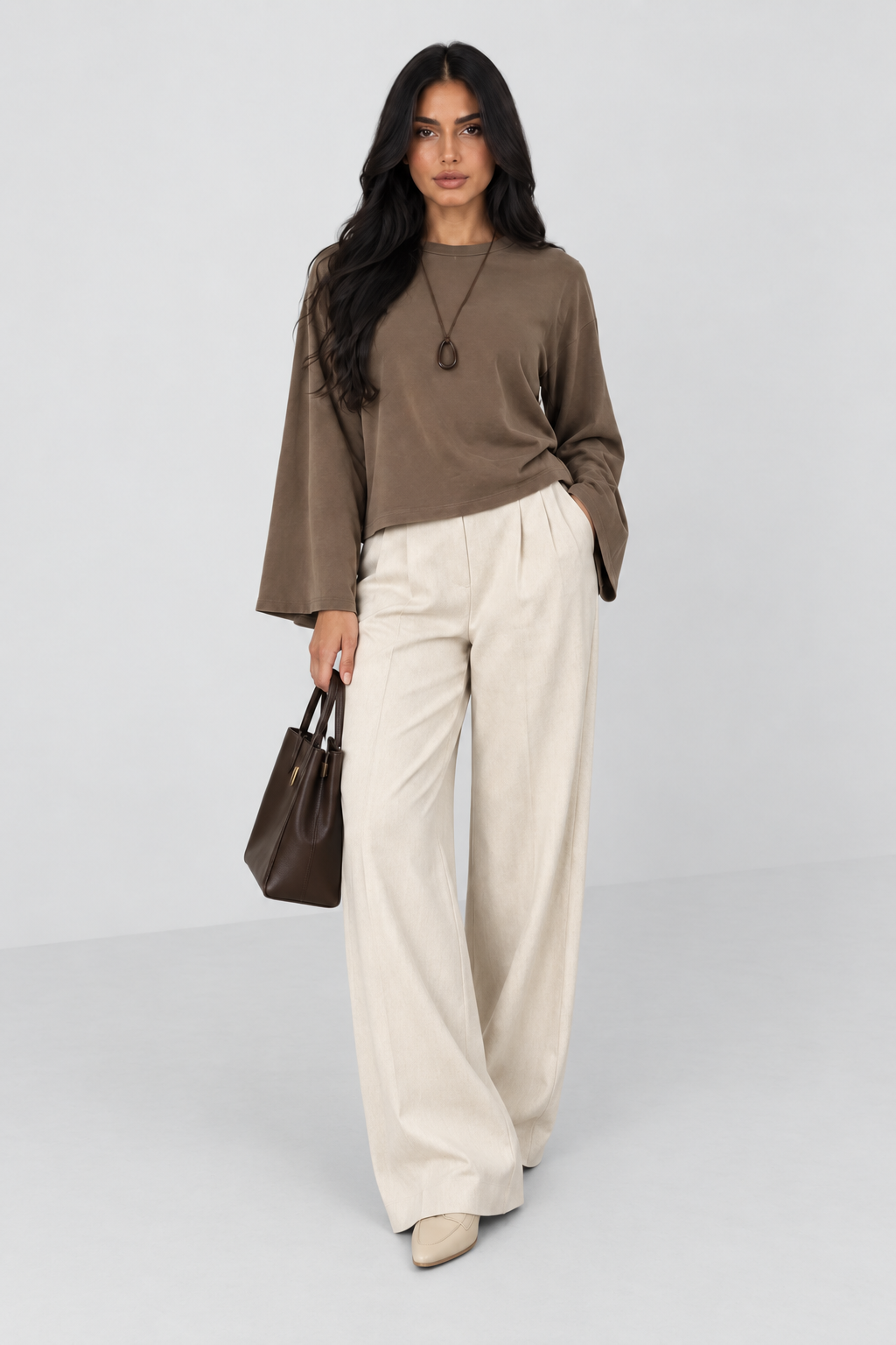 OVERSIZED LONG SLEEVE TOP