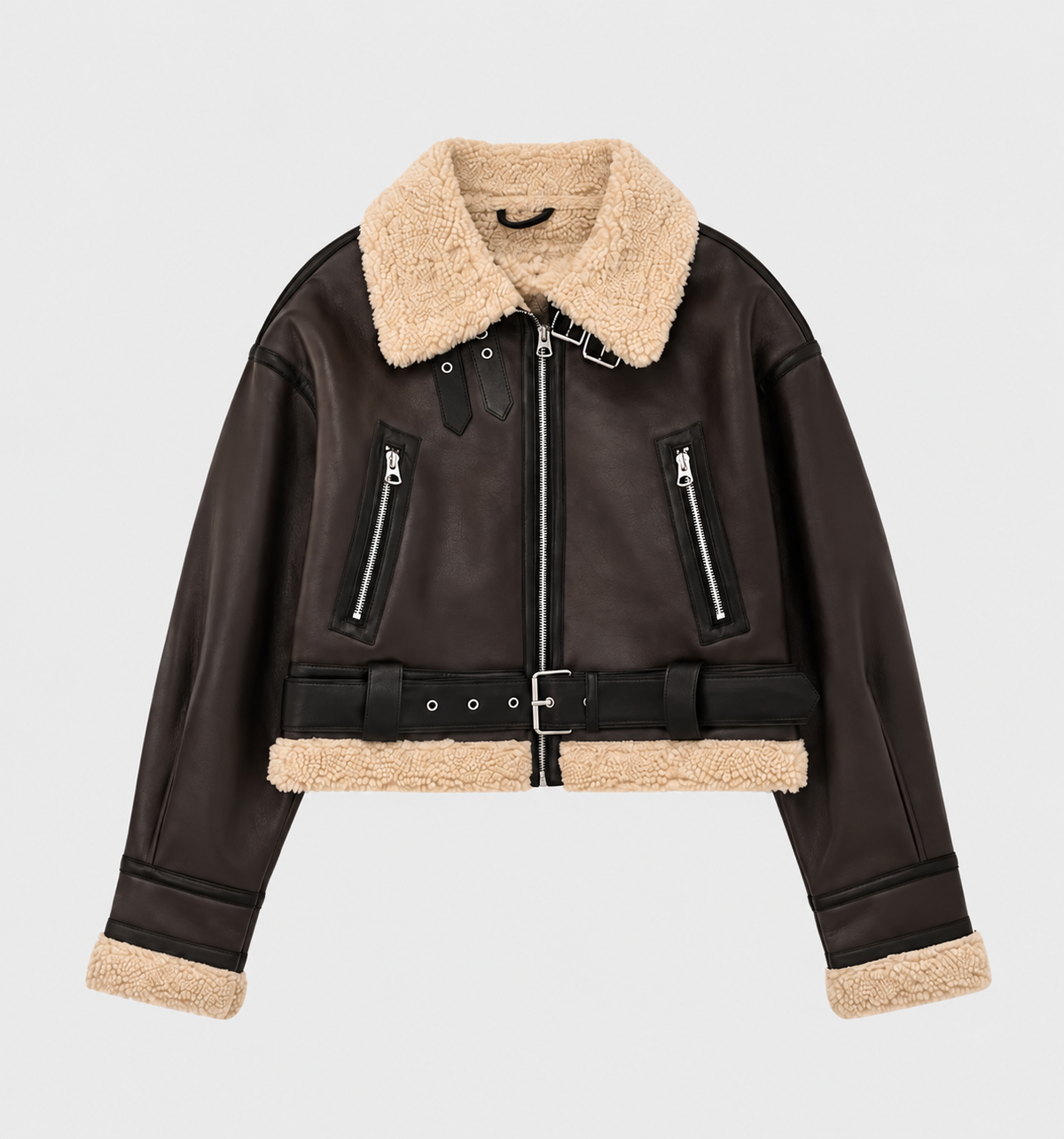 SHEARLING LEATHER JACKET