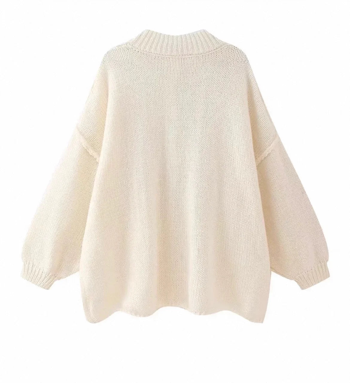 OVERSIZED KNIT CARDIGAN